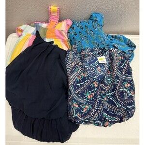 Lot of 5 Girls Dresses Size 7/8 Floral Tahari Sweet Modesty Church Bundle